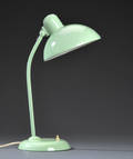 Christian Dell. Kaiser Idell. Bordlampe, model 6556, mintfarvet 