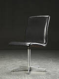 Arne Jacobsen. Oxford stol, sort læder  Denne vare er sat til omsalg under nyt varenummer 4022878