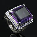 Ametyst ring.