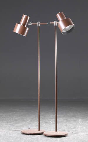 Jo Hammerborg for Fog  Mørup. Par standerlamper, model Junior 2