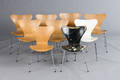 Ni Arne Jacobsen Syver-stole model 3107 9