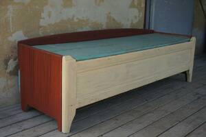 Kökssoffa med kort rygg