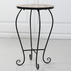 TRÄDGÅRSBORD med mosaikskiva