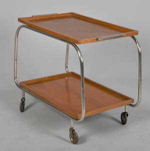 Serveringsvagn, 1950-tal