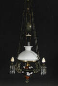 Takfotogenlampa, majolika