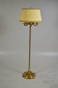 Golvlampa, mässing