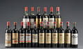 Samling af ældre Bordeaux rødvine 17.