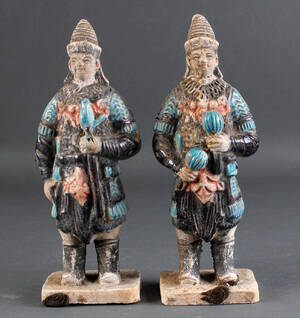 Kinesiske gravfigurer, Ming 1368 - 1644. 2