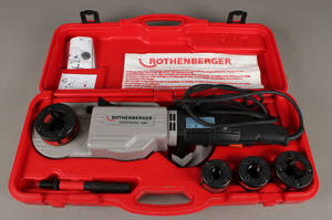 Rothenberger. Supertronic 2000 gevindskærerværktøj