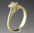 Solitaire ring ca. 0.50 ct.