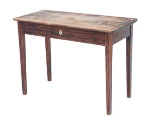 Bord med en låda, 1800-talets slut