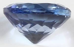 Uindfattet tanzanit. Ca. 1.45 ct