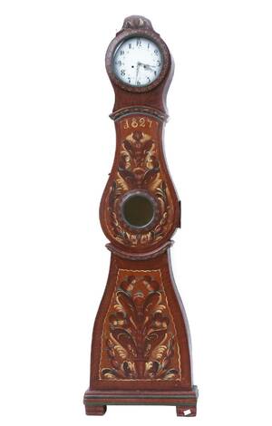 Golvur, allmoge, daterat 1827