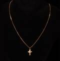 Halsband med hänge, 18k