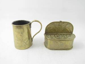 Bägare,  ask med lock