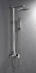 Brusearmatur af forkromet messing, Bruun  Co.