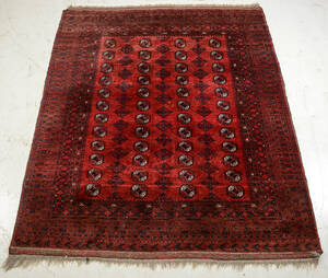 Afghansk tæppe, 225x193 cm.