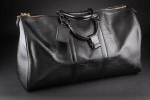 Louis Vuitton. Weekend  rejsetaske. Sort epi læder. Model Keepall 50 