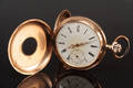 Dobbeltkapslet lommeur 14K