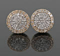 Diamonds earrings, approx. 0.40ct 2  