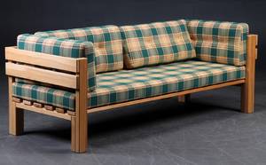 Dansk møbelproducent. Sofa, massiv fyrretræ