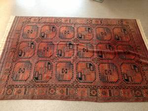 Turkmensk tæppe, 164x245 cm