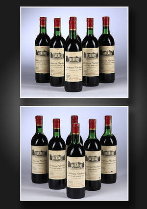 12 fl. Chateau Martinet 1971 Saint-Emilion.