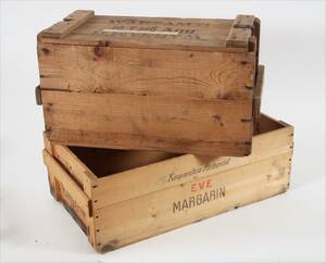 Trälådor 2st, 1900-talets första hälft