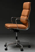 Eames EA 219, lysebrun læder Denne vare er sat til omsalg under nyt varenummer 4225252