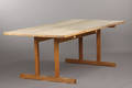 Børge Mogensen. `Shakerbord´, spisebord af massiv eg, model 6286 