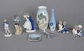 Royal Copenhagen  Kgl. P.  Bing  Grøndahl m.m. Samling figurer m.m. 9