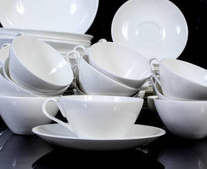 Gustavsberg, Mat, kaffe samt teservis, benporslin, 1900-talets andra hälft 54