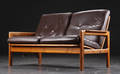 Topers. sofa, teak. Dansk møbelproducent