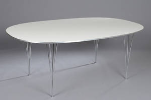 Piet Hein  Bruno Mathsson. Super elipsebord 