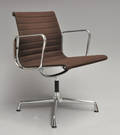 Charles Eames. Kontorstol, model EA-108, Herman Miller brun hopsak