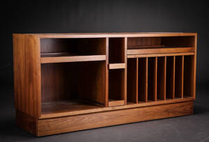 Musikskab af mahogni