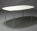 Piet Hein  Bruno Mathsson. Super Ellipse spisebord 