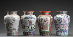 Kinesiske vaser af porcelæn 4 