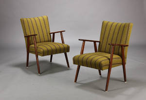 Dansk møbelproducent, par lænestole 2