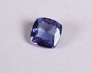 Uindfattet tanzanit. Ca. 1.42 ct