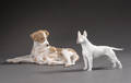 To figurer af porcelæn BG 2111 og Kgl.P. 3280. 2
