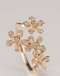 Diamantring ca. 0,24 ct.