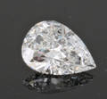 Pear cut diamond 0.39 ct