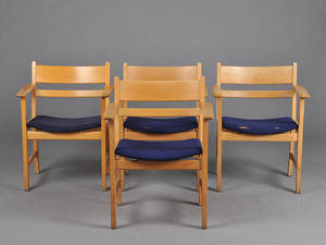 Hans J. Wegner. Fire armstole 4