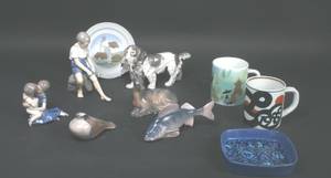 BGKgl 10 porcelænsfigurer, 1 sortering. 10