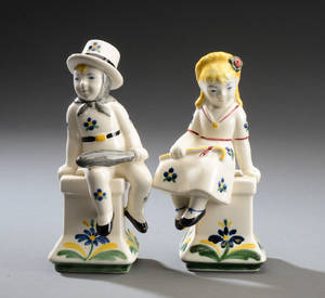 Herluf Jensenius. Børnehjælpsfigurer af fajance 2