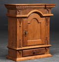 Tokabsskab, egetræ, 1800-tallet