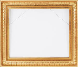 Ram förgylld och bronserad