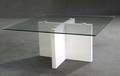 Sofatisch mit Glasplatte