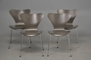 Arne Jacobsen - fire stole, model 3107 4